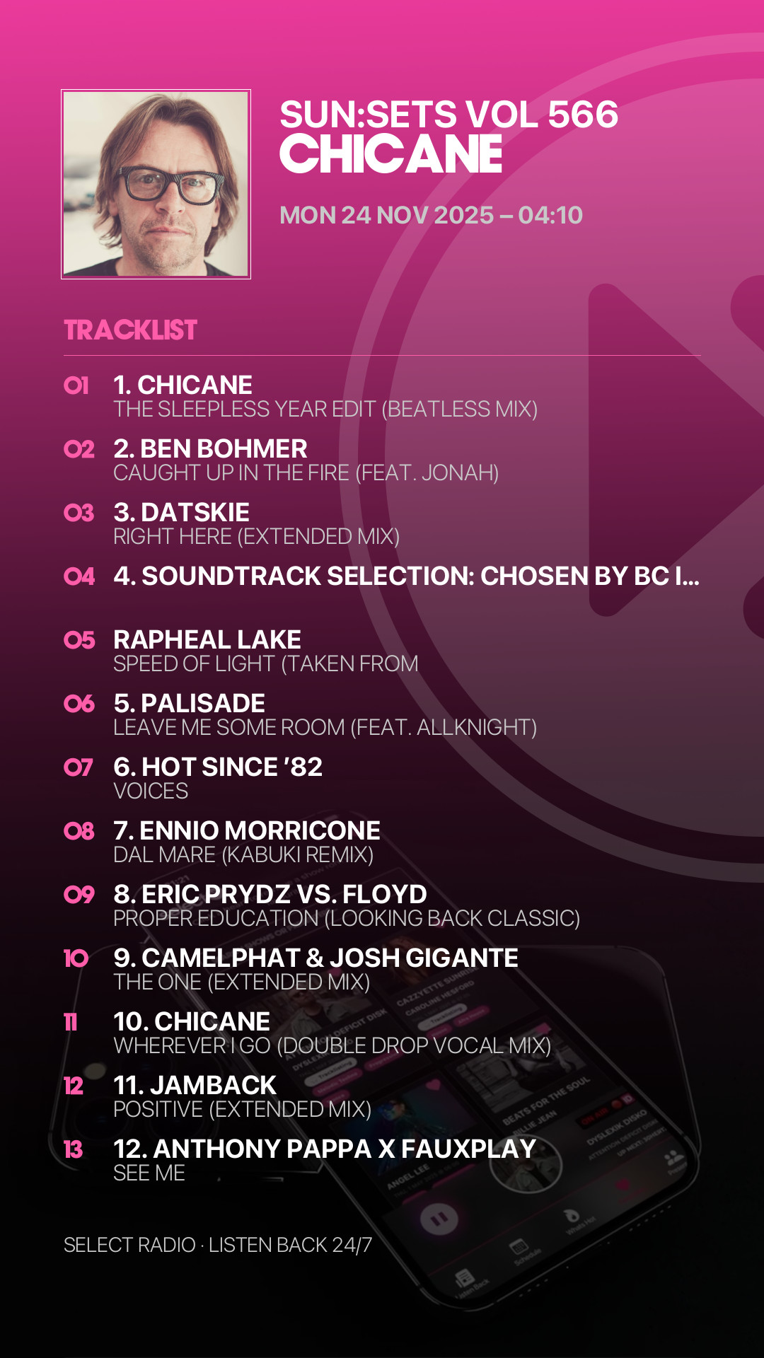 Tracklist Story Preview