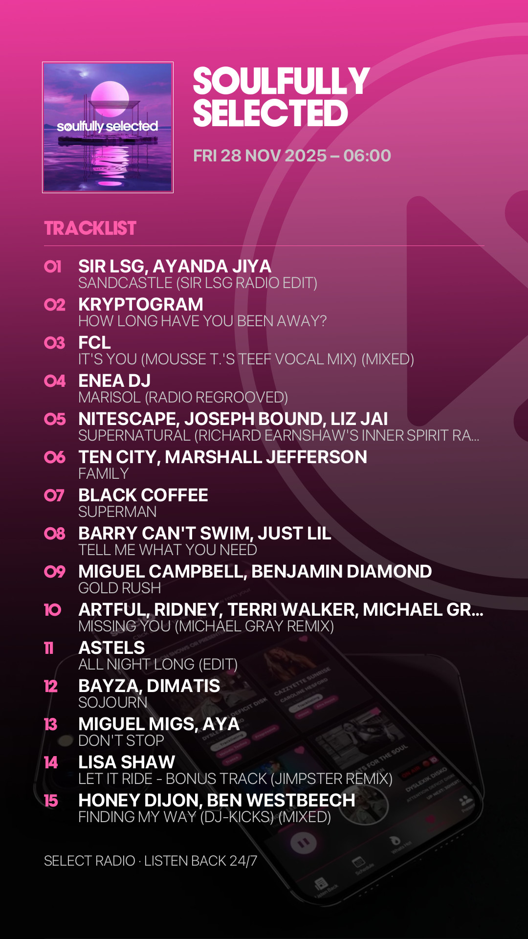 Tracklist Story Preview