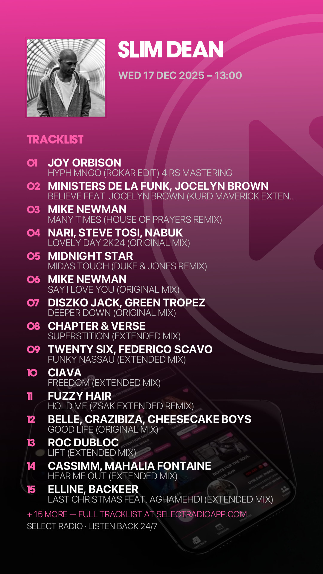 Tracklist Story Preview