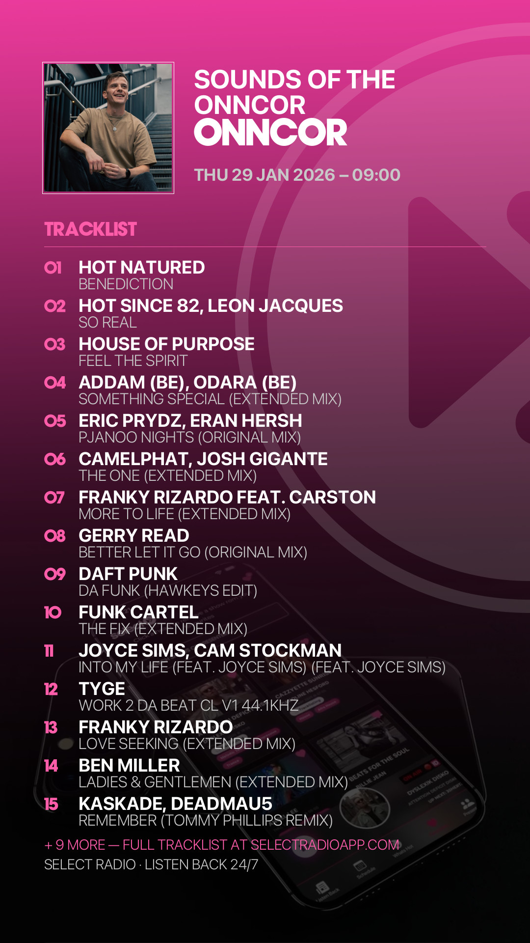 Tracklist Story Preview