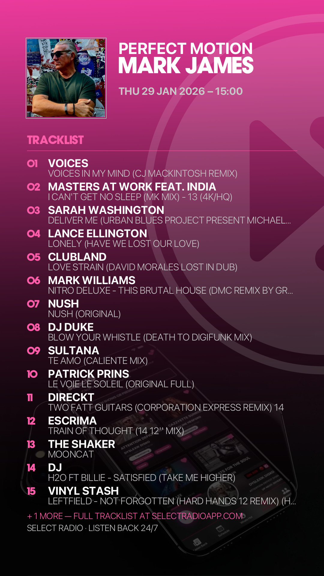 Tracklist Story Preview