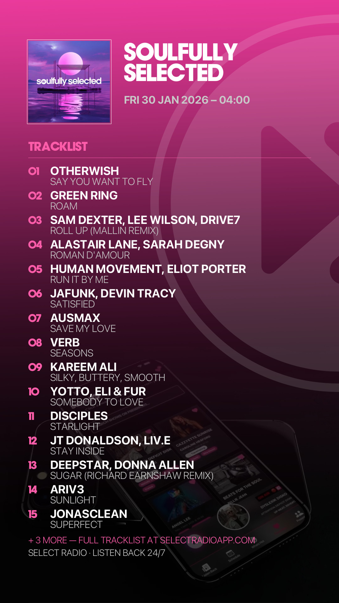 Tracklist Story Preview