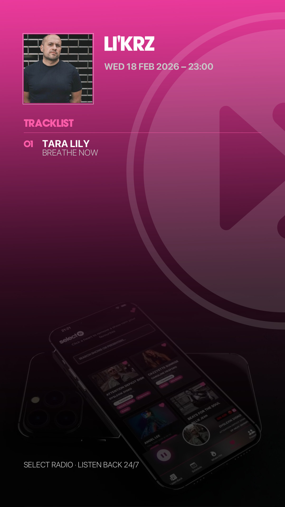 Tracklist Story Preview
