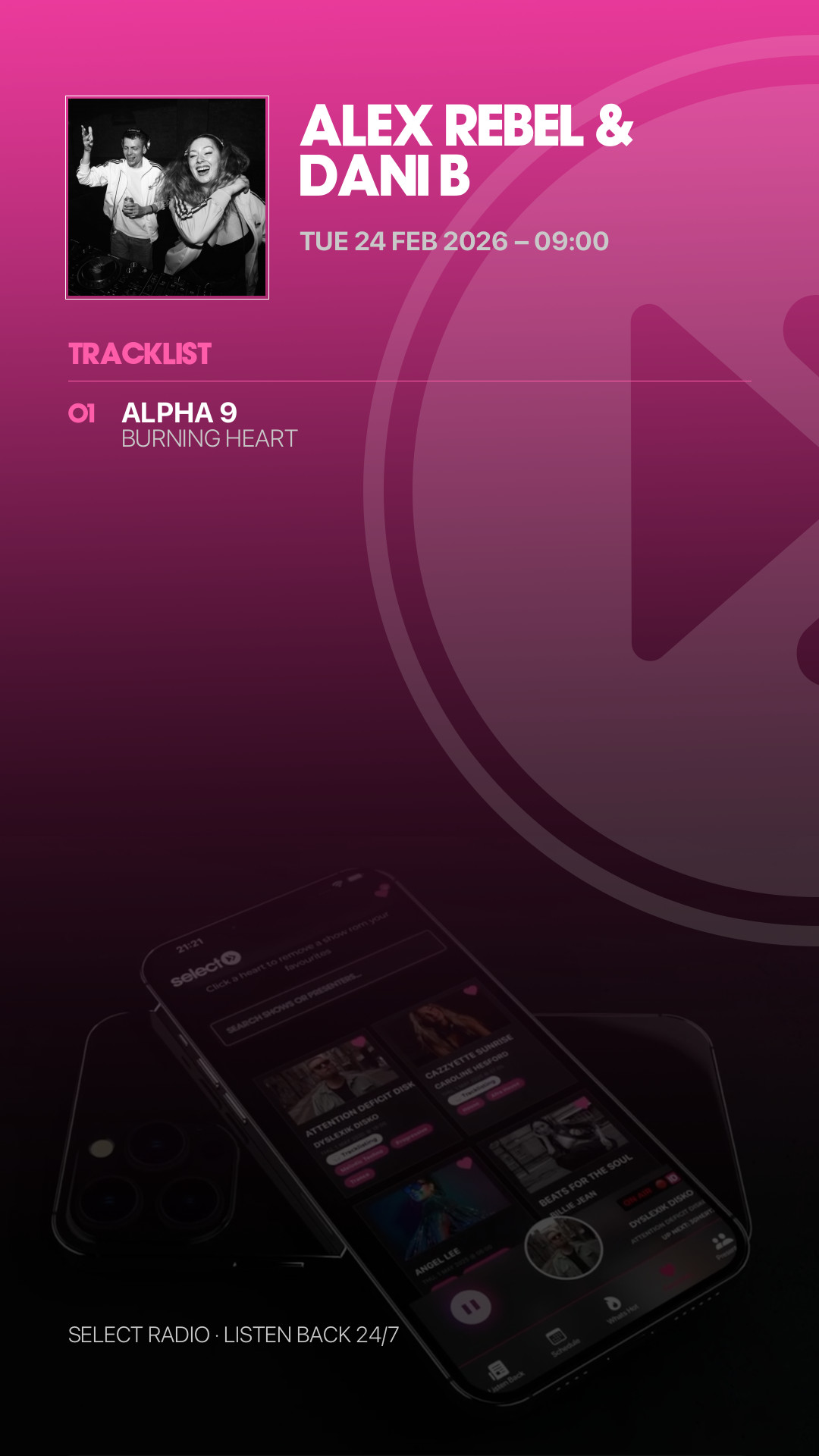 Tracklist Story Preview