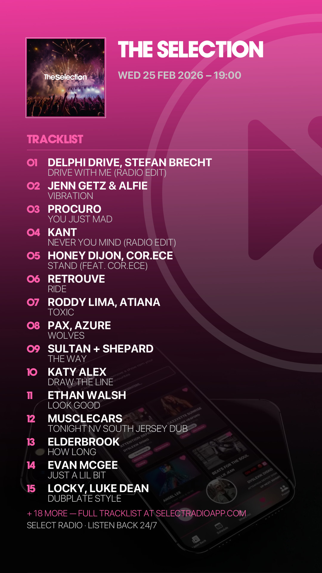 Tracklist Story Preview