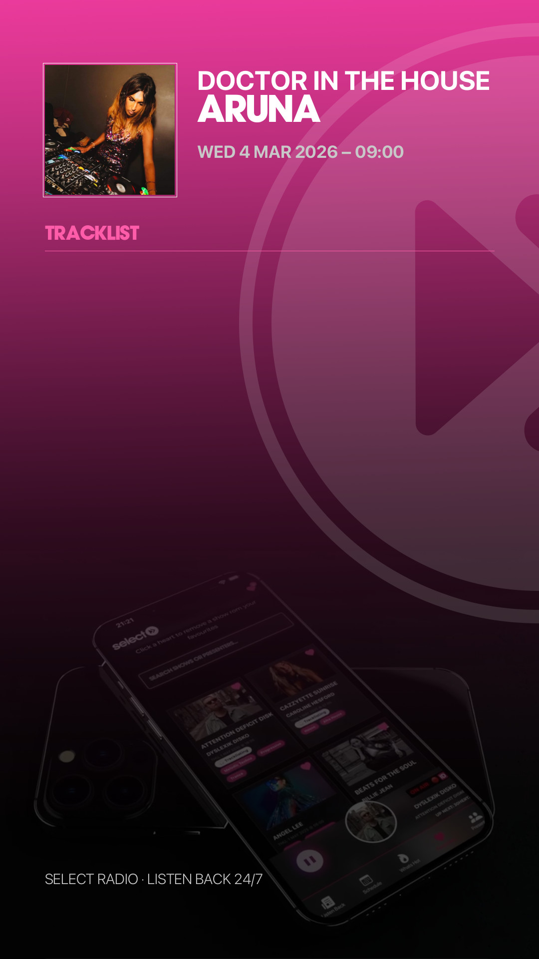 Tracklist Story Preview
