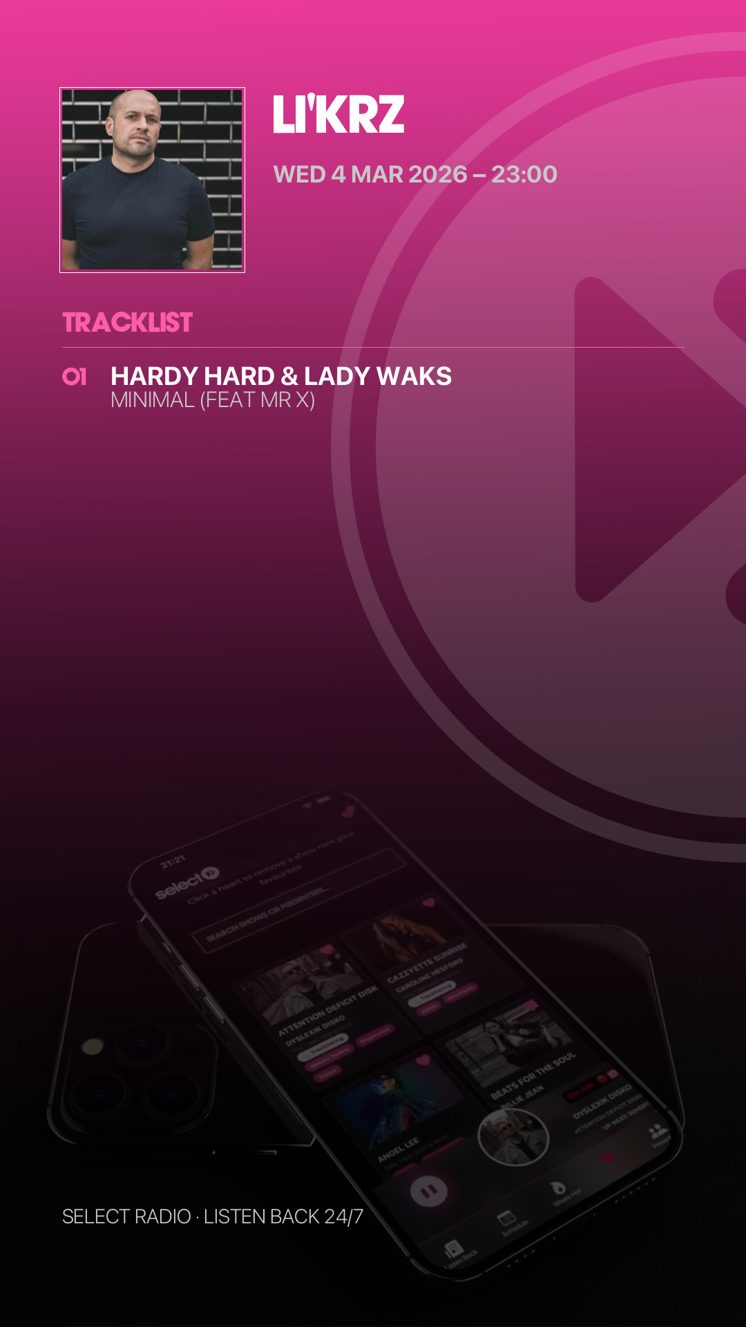 Tracklist Story Preview
