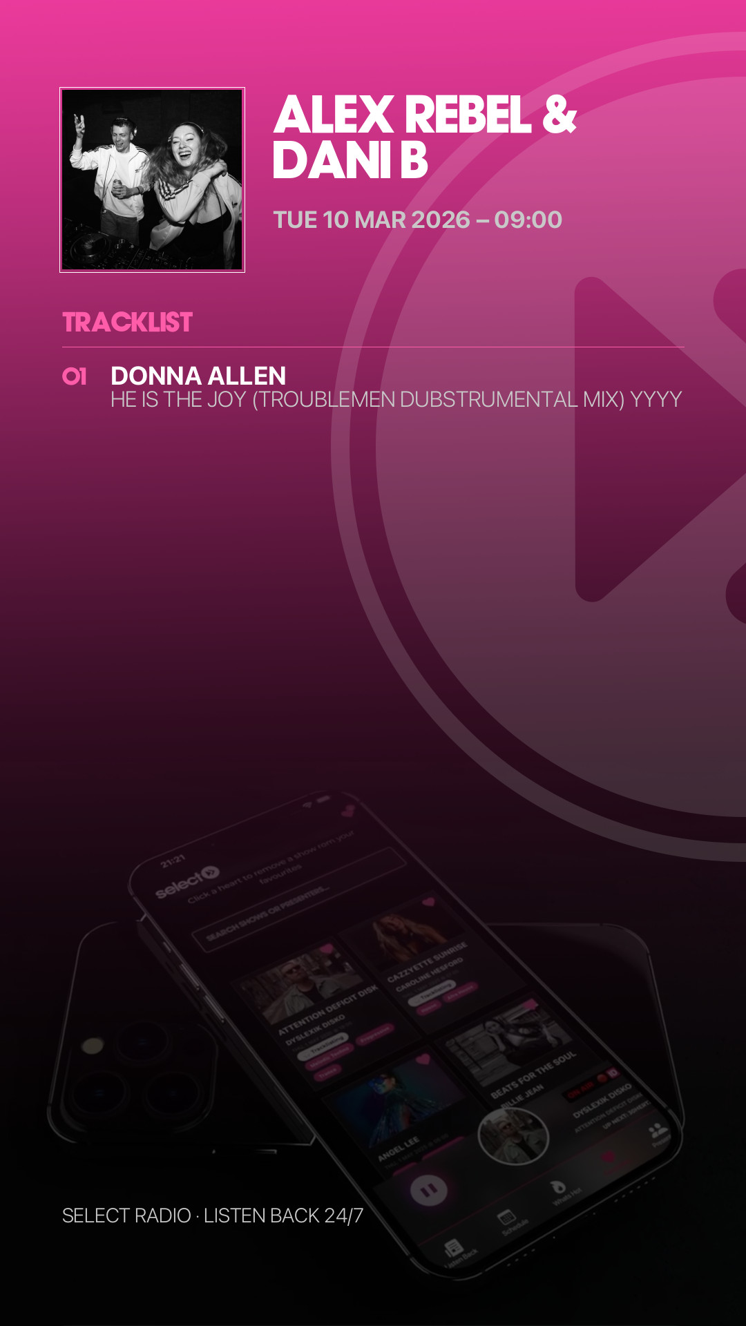 Tracklist Story Preview