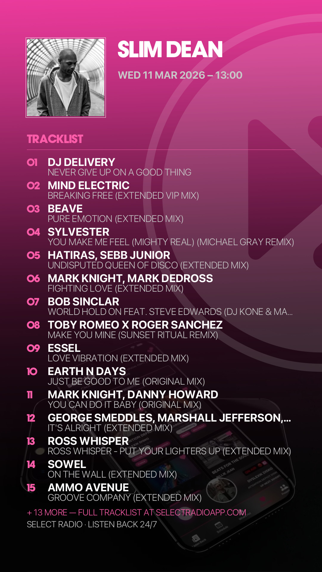 Tracklist Story Preview