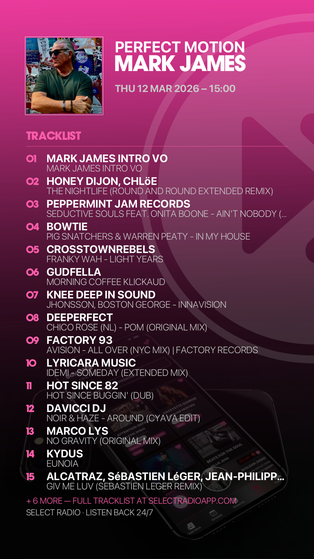 Tracklist Story Preview