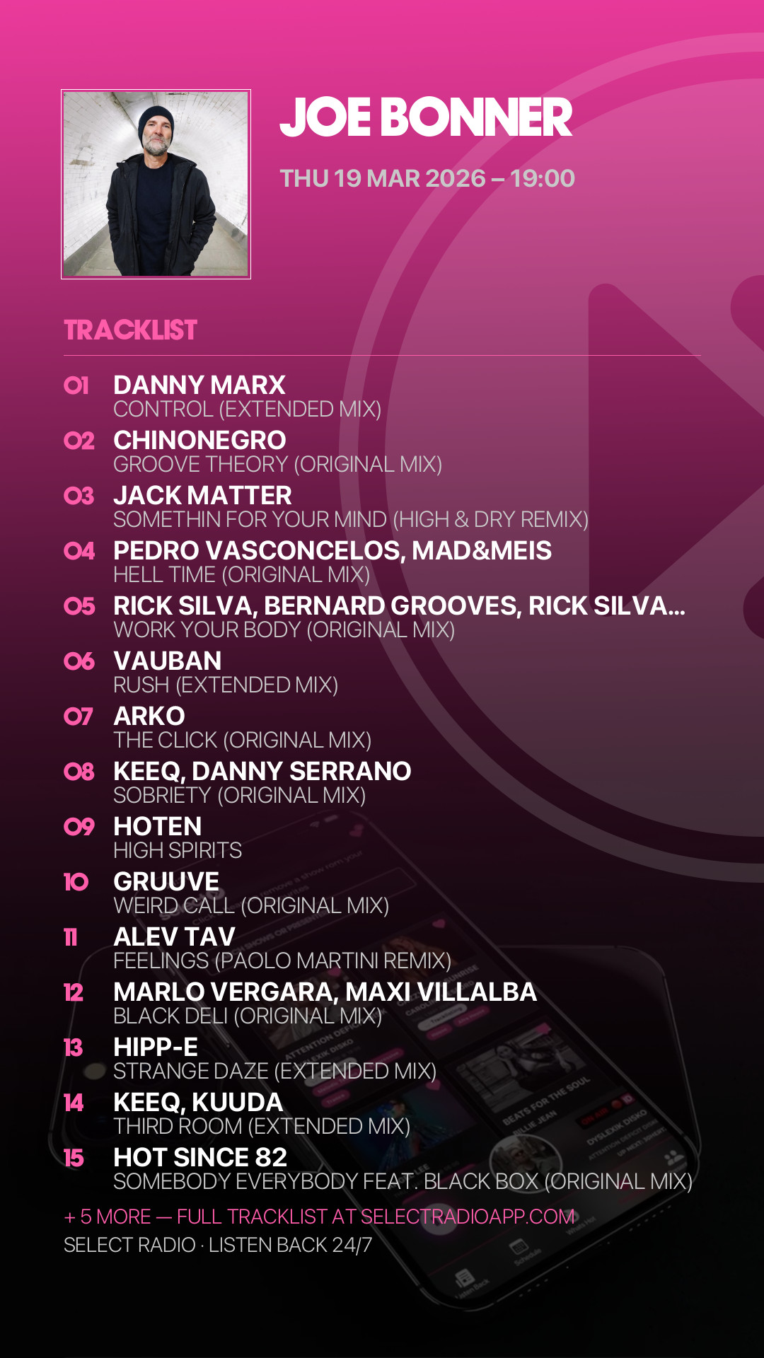 Tracklist Story Preview