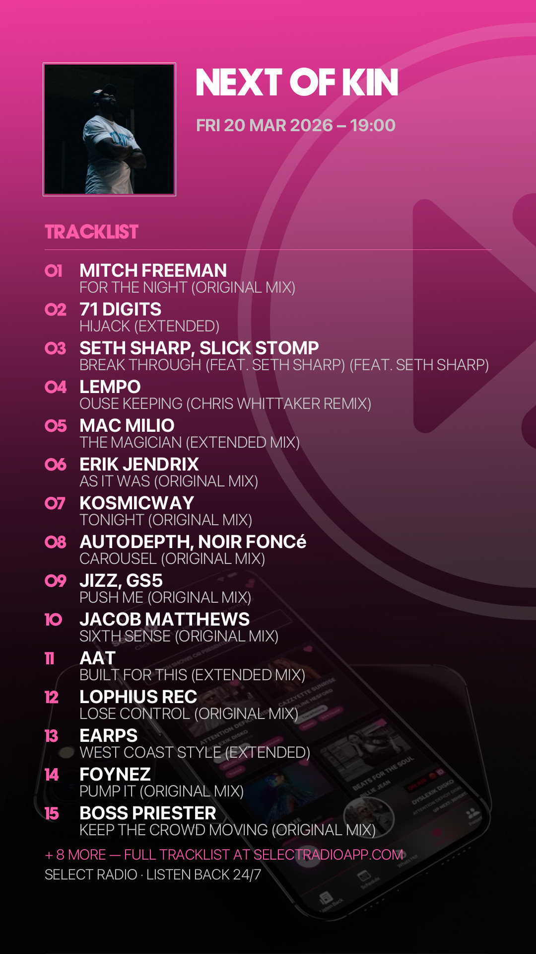 Tracklist Story Preview