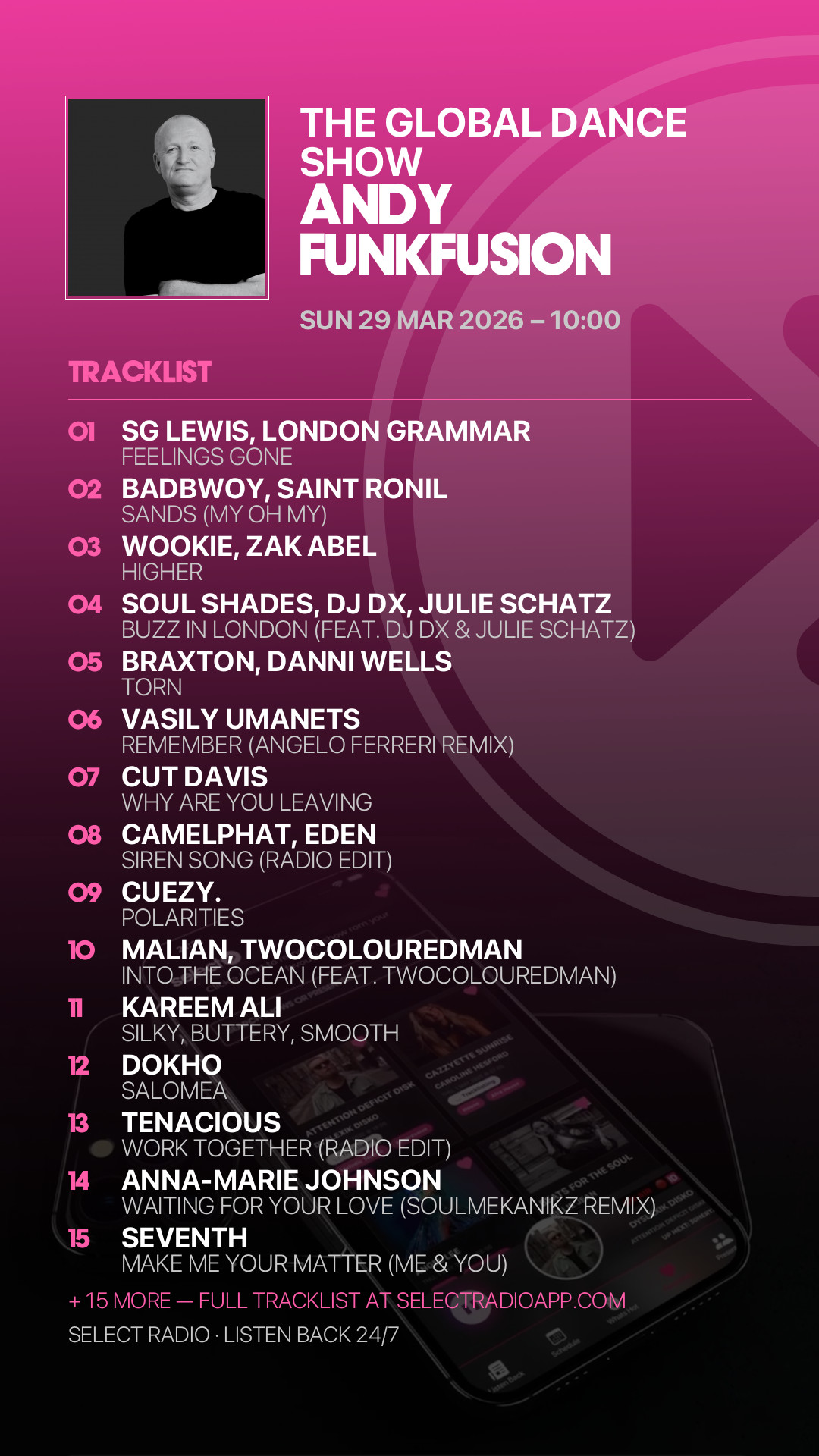 Tracklist Story Preview