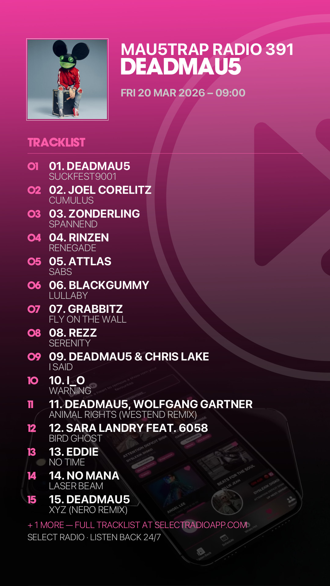 Tracklist Story Preview