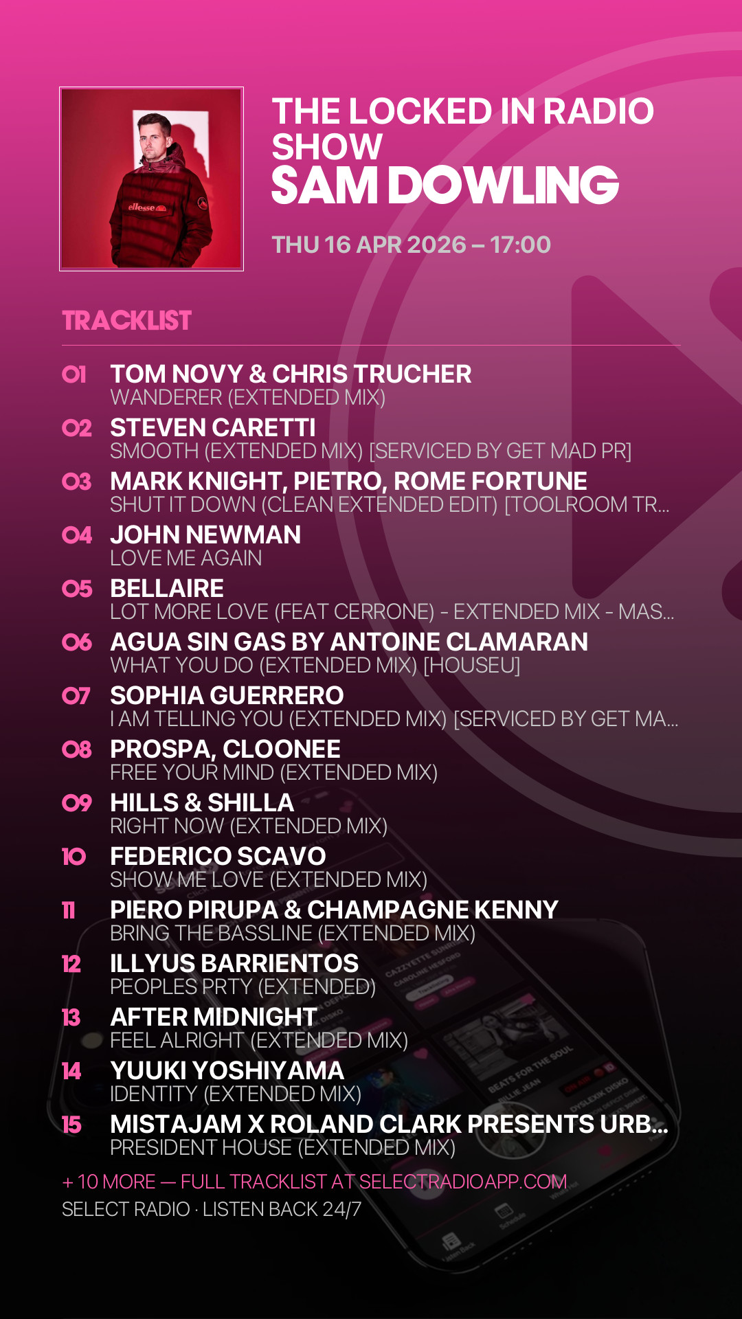 Tracklist Story Preview