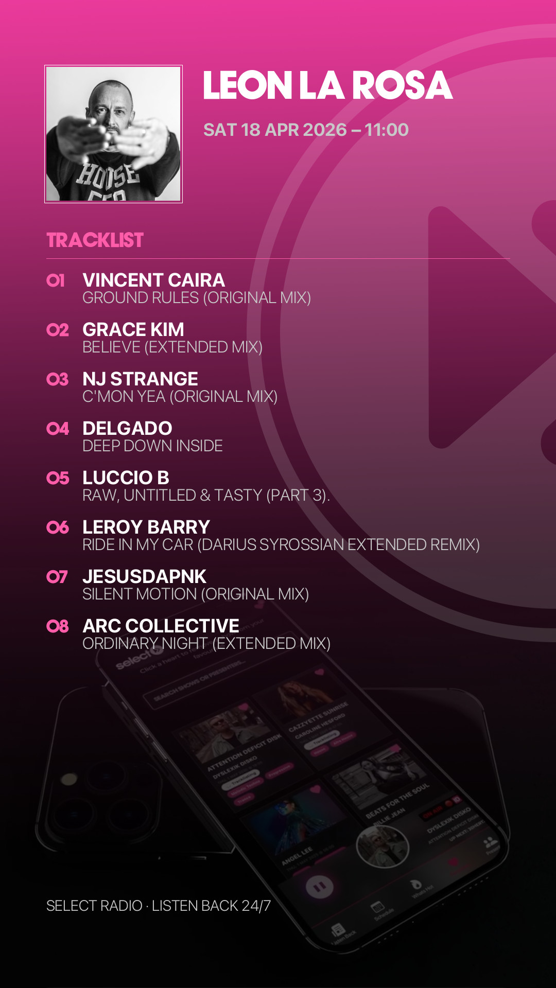 Tracklist Story Preview