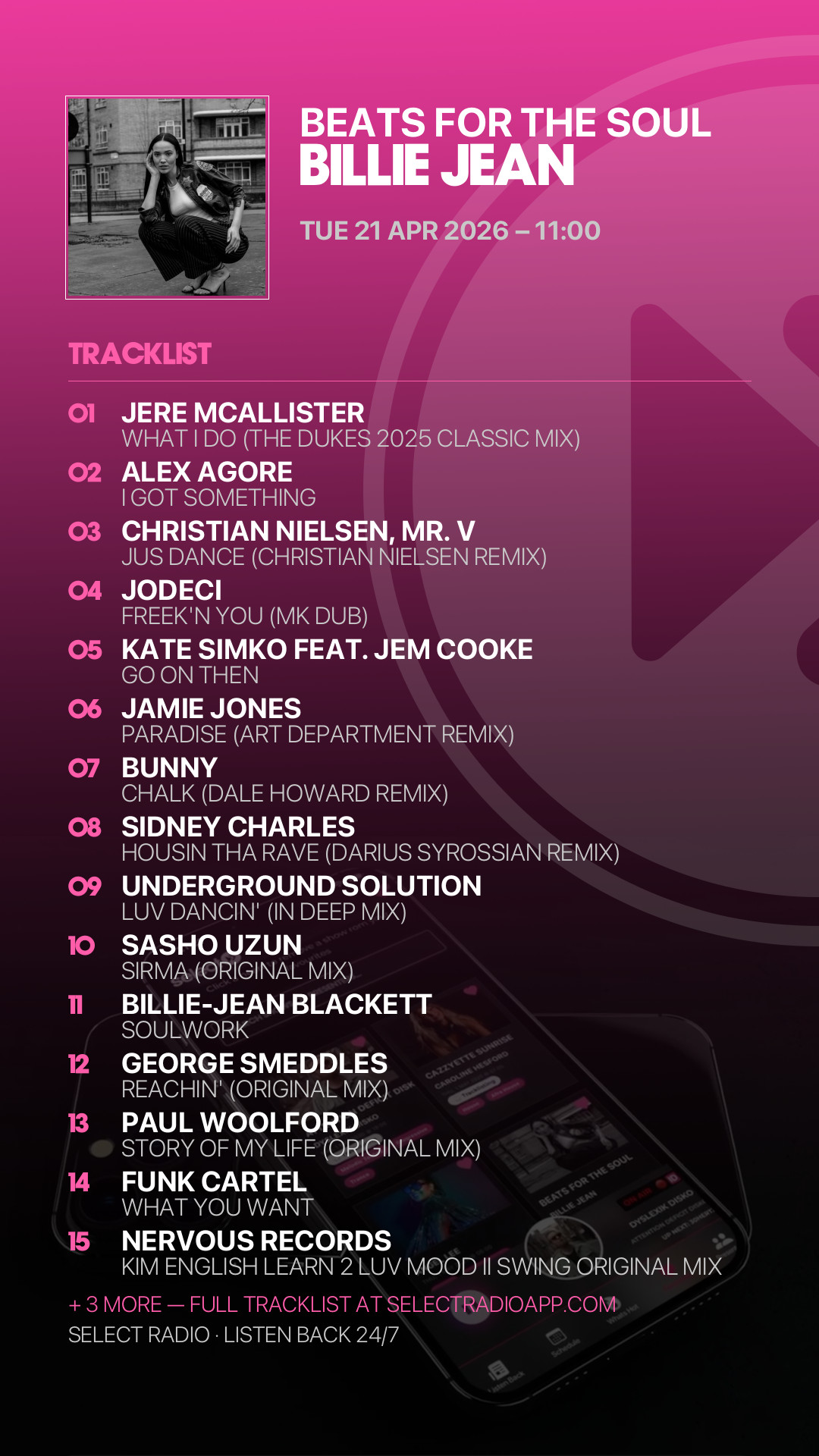Tracklist Story Preview