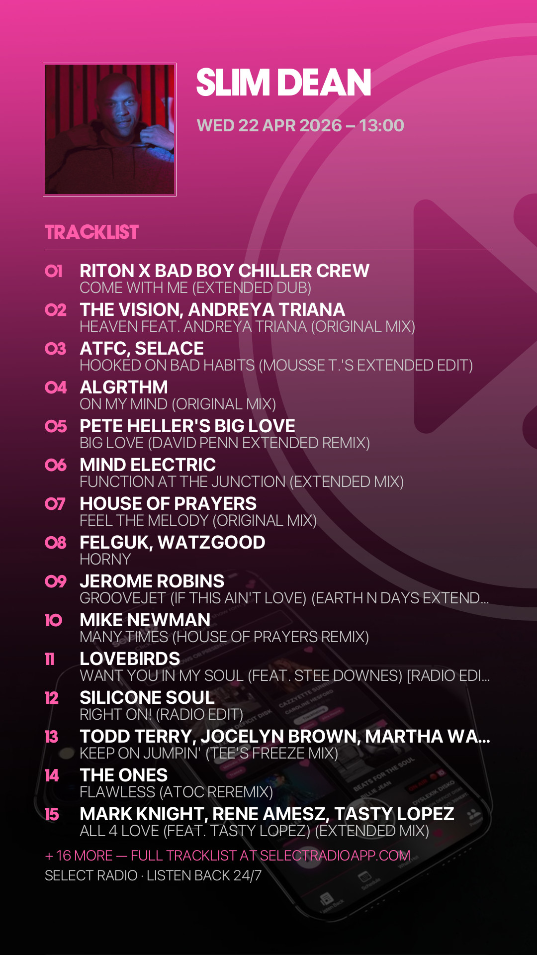 Tracklist Story Preview