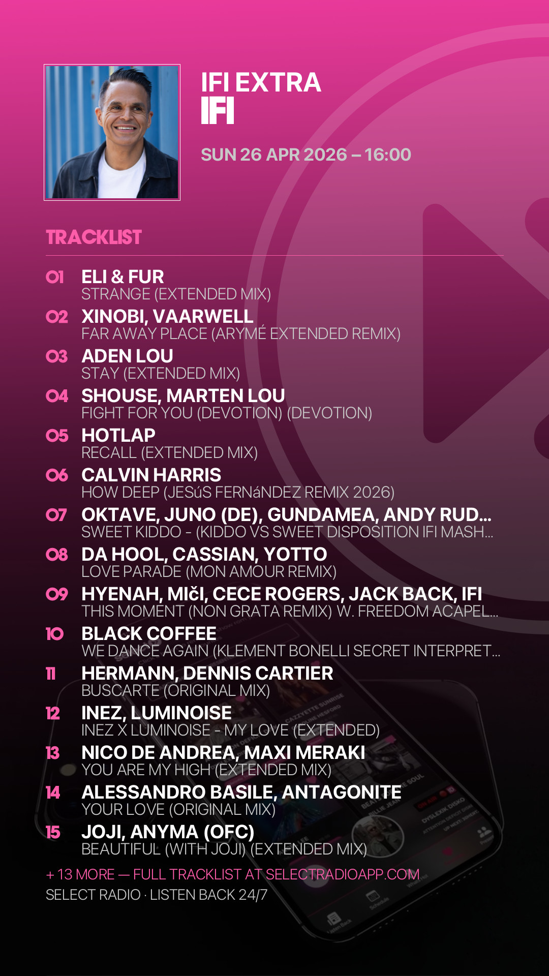 Tracklist Story Preview