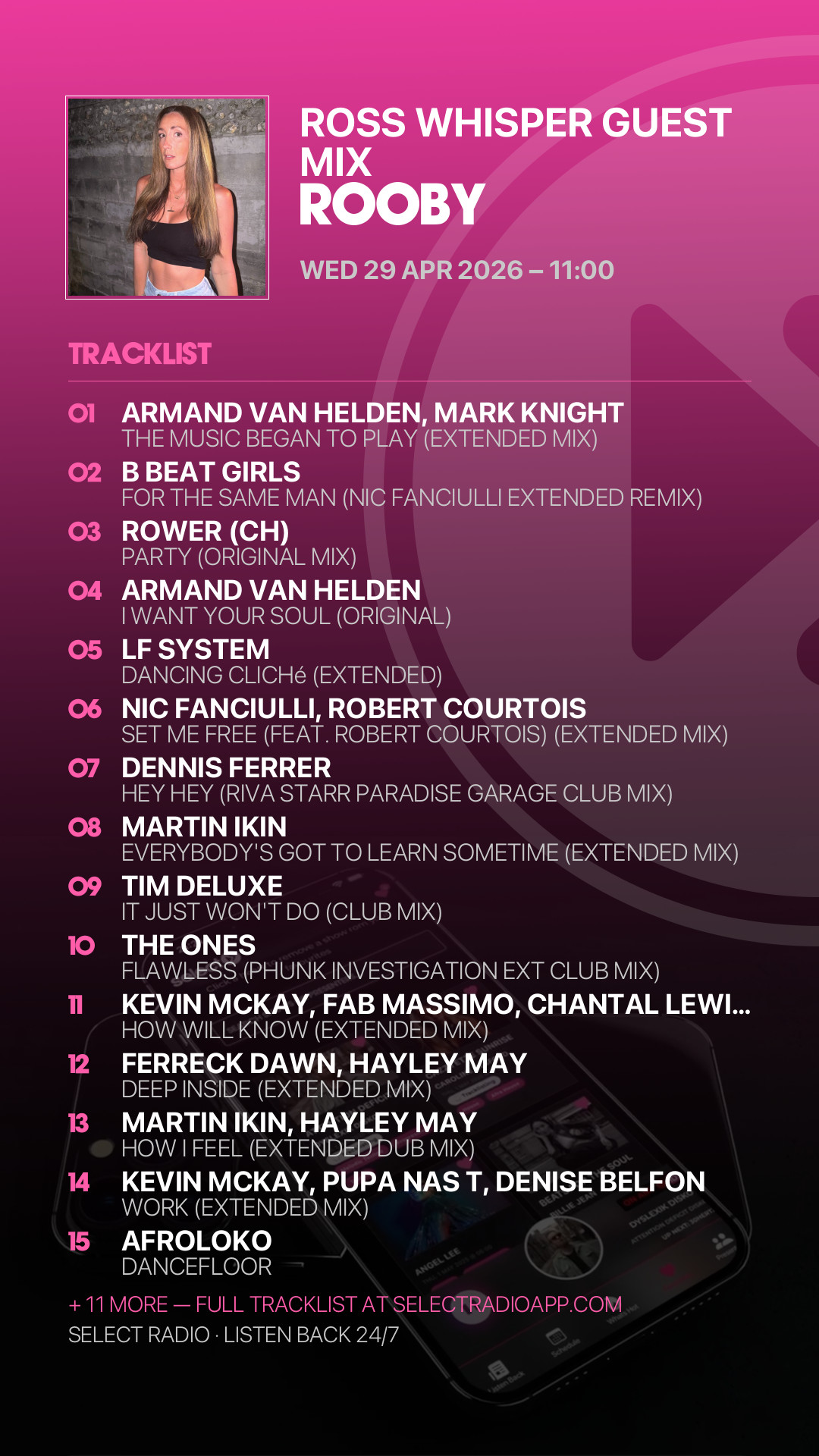 Tracklist Story Preview