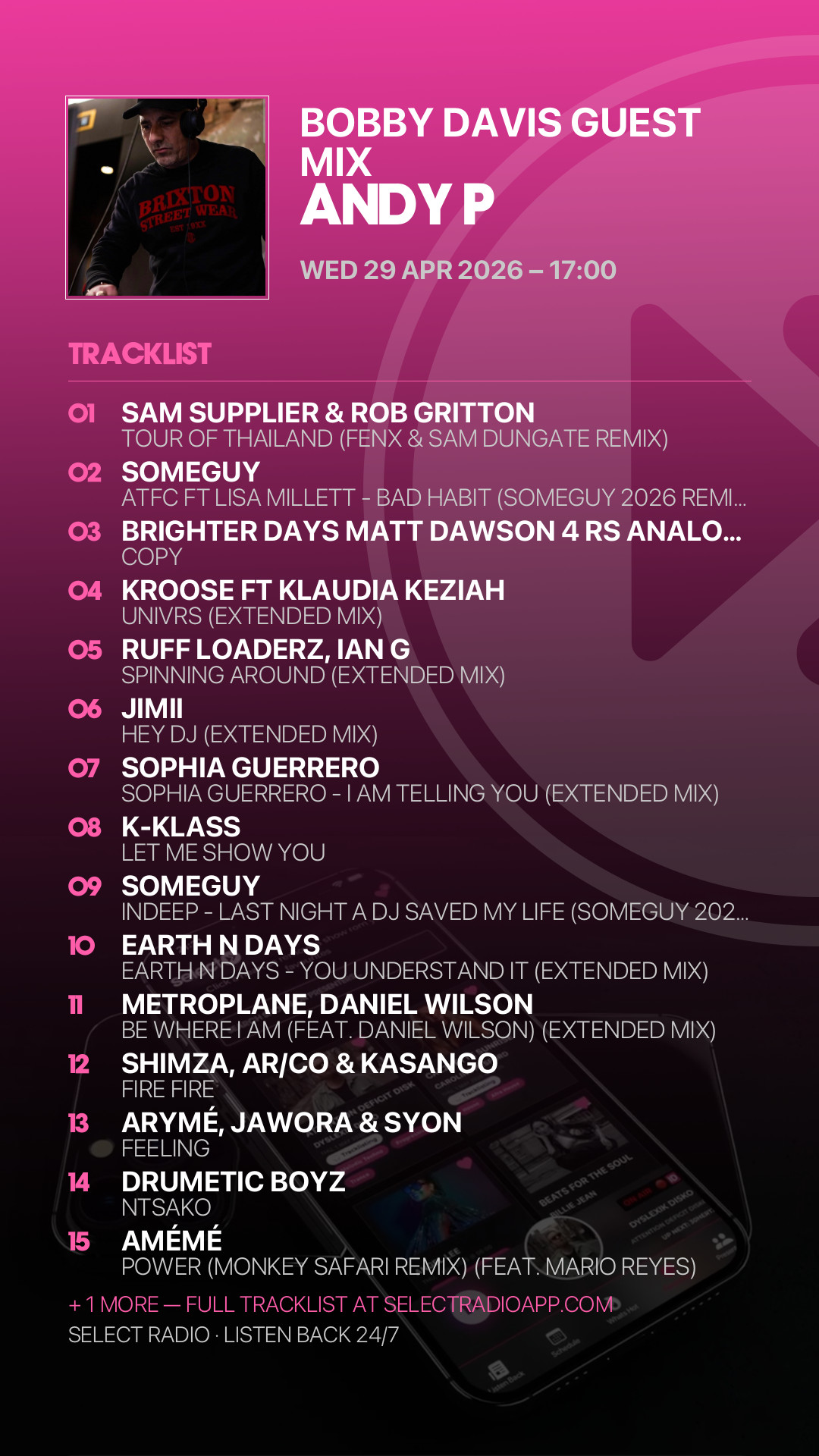 Tracklist Story Preview