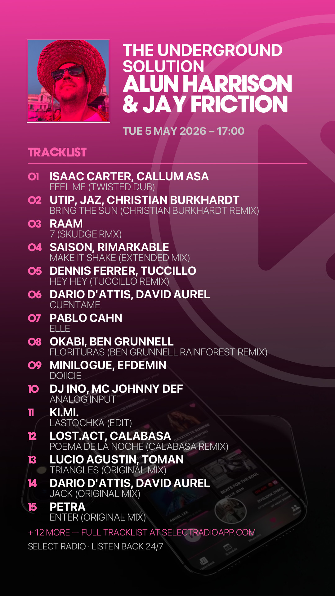 Tracklist Story Preview