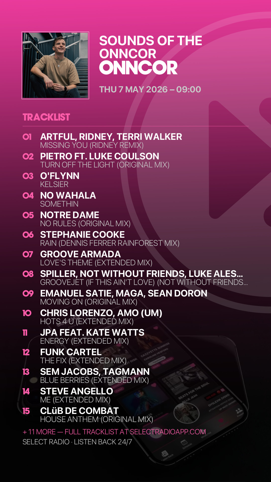 Tracklist Story Preview