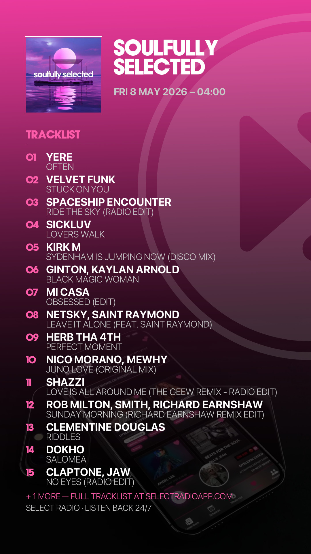 Tracklist Story Preview