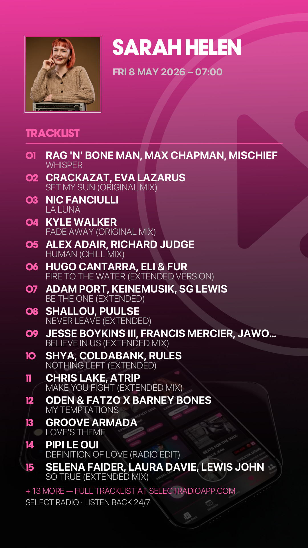 Tracklist Story Preview