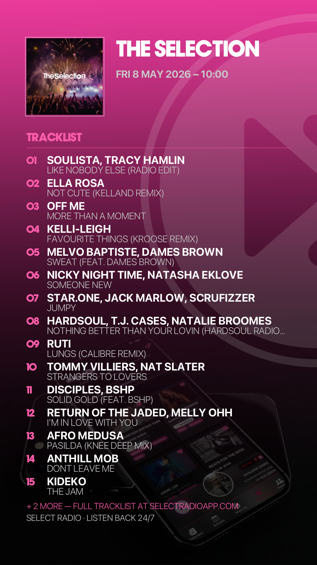Tracklist Story Preview