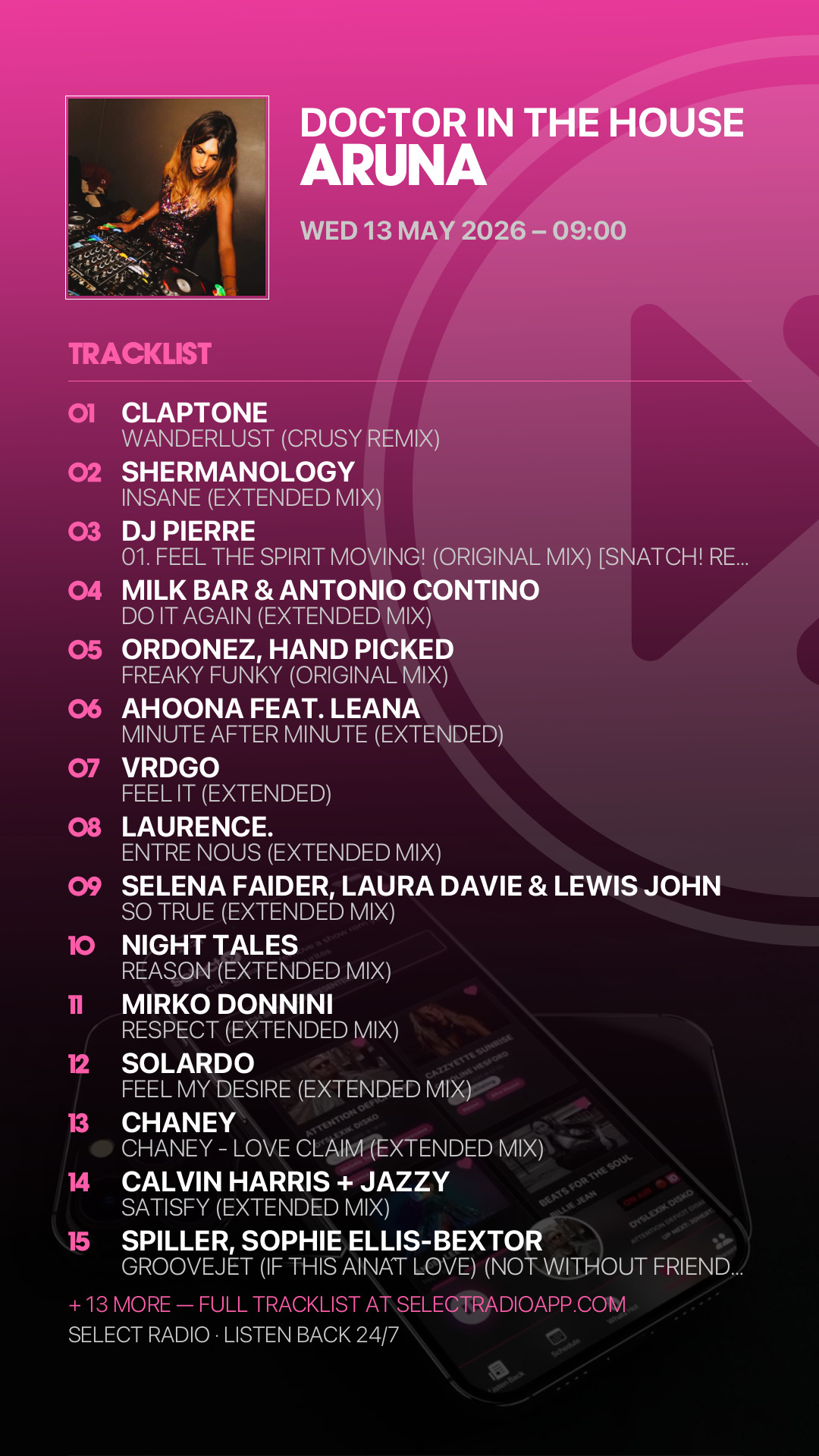 Tracklist Story Preview