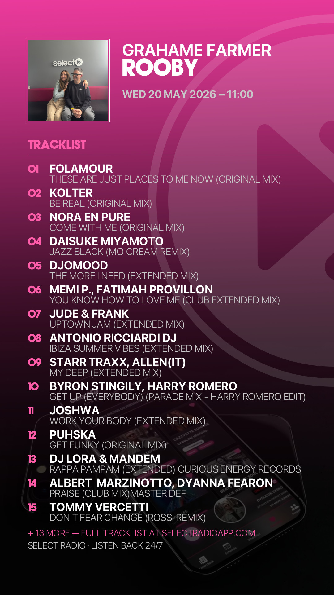 Tracklist Story Preview