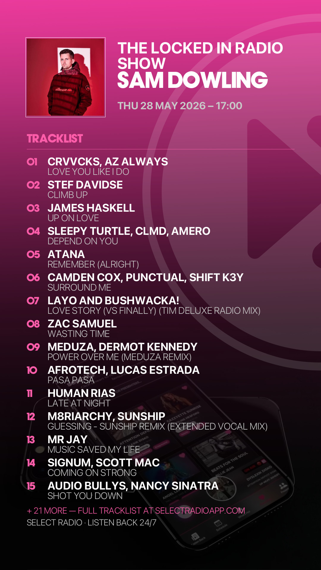 Tracklist Story Preview