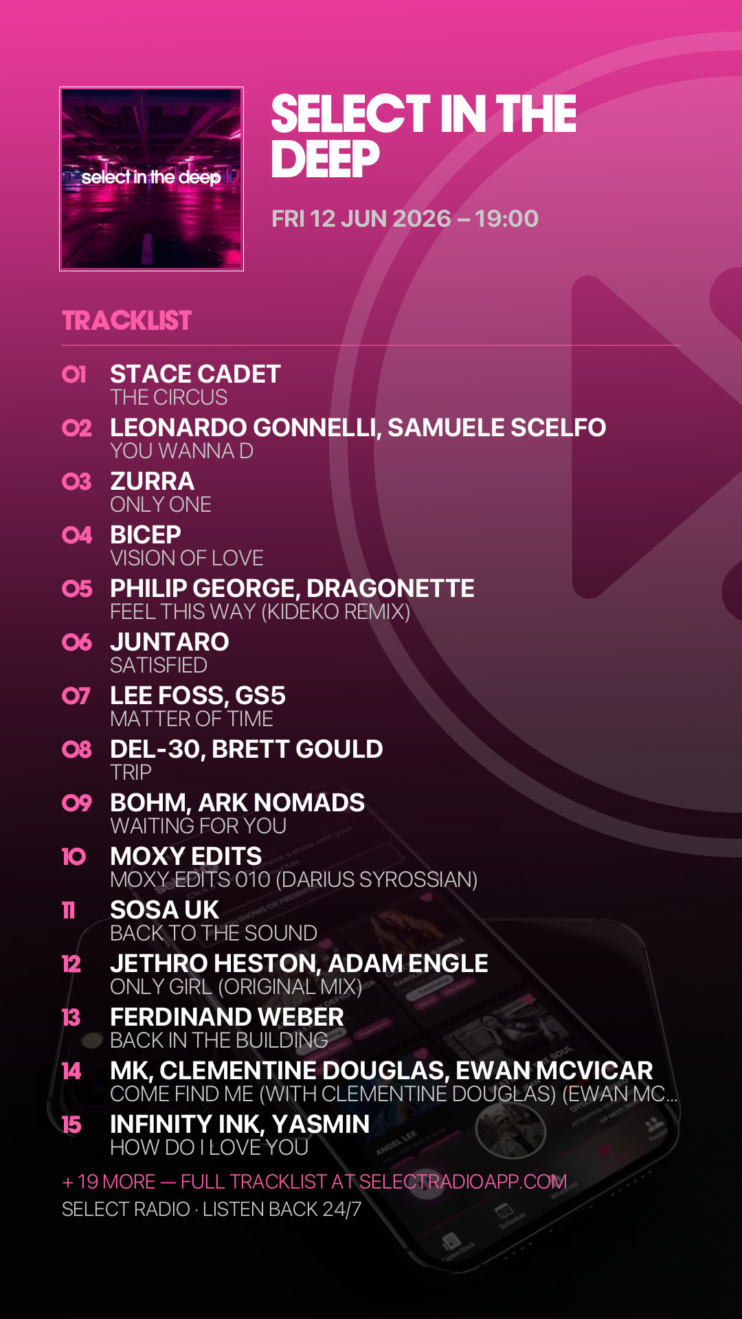 Tracklist Story Preview