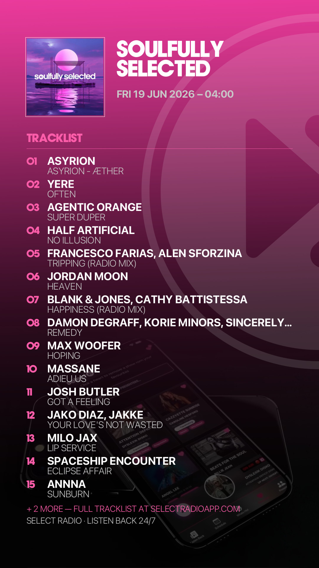 Tracklist Story Preview