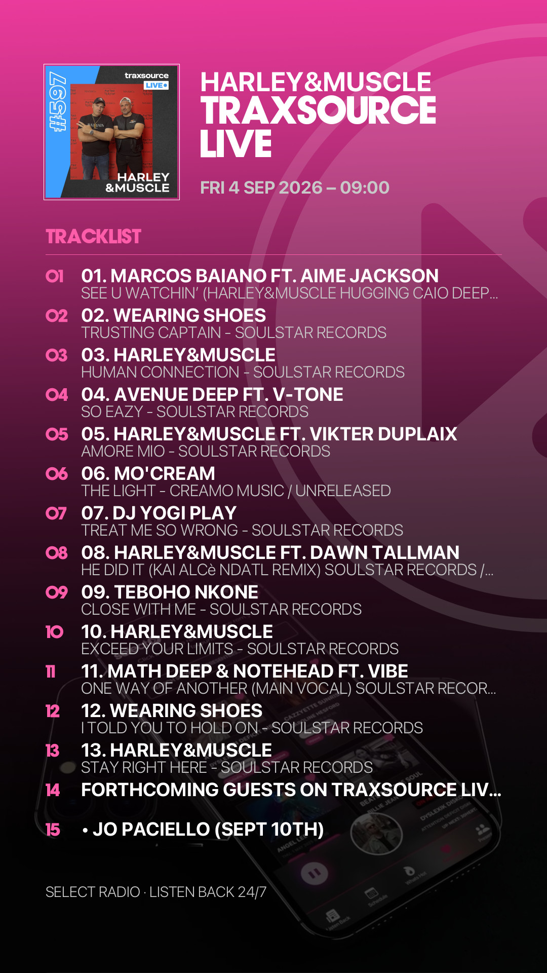 Tracklist Story Preview