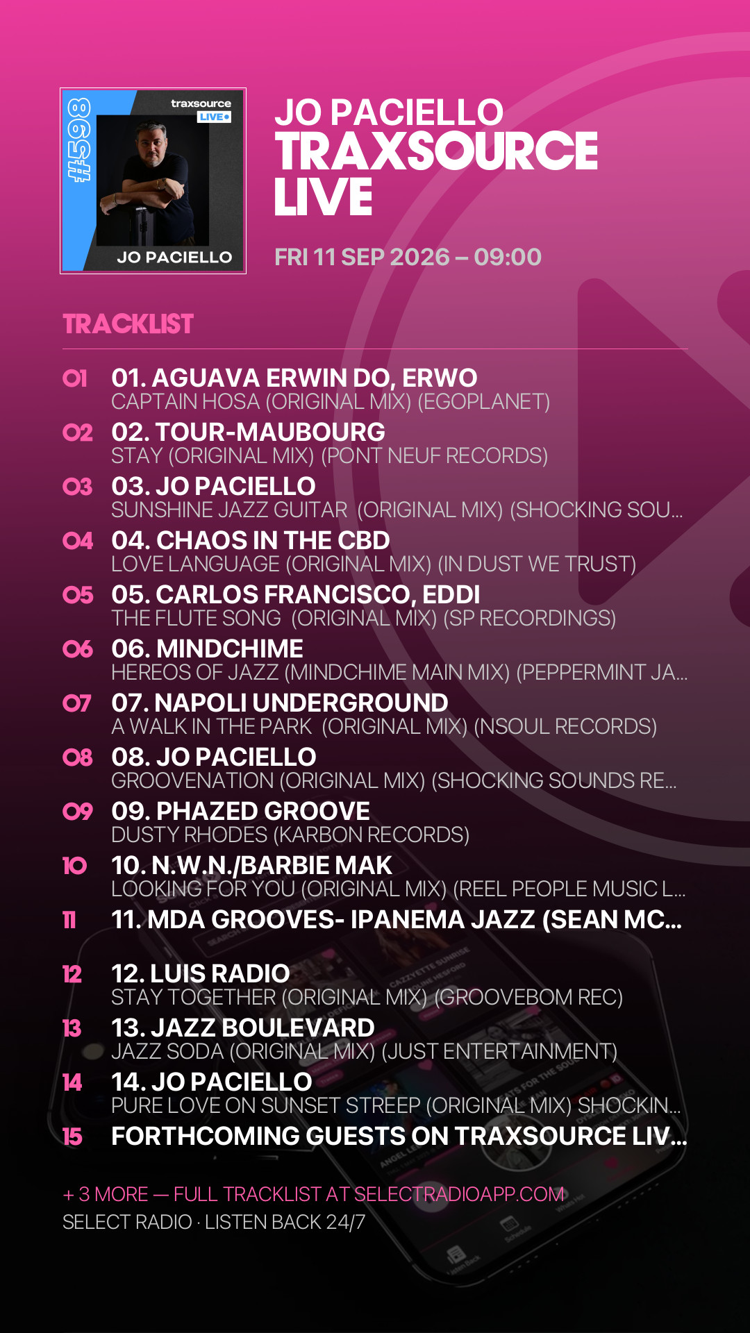 Tracklist Story Preview
