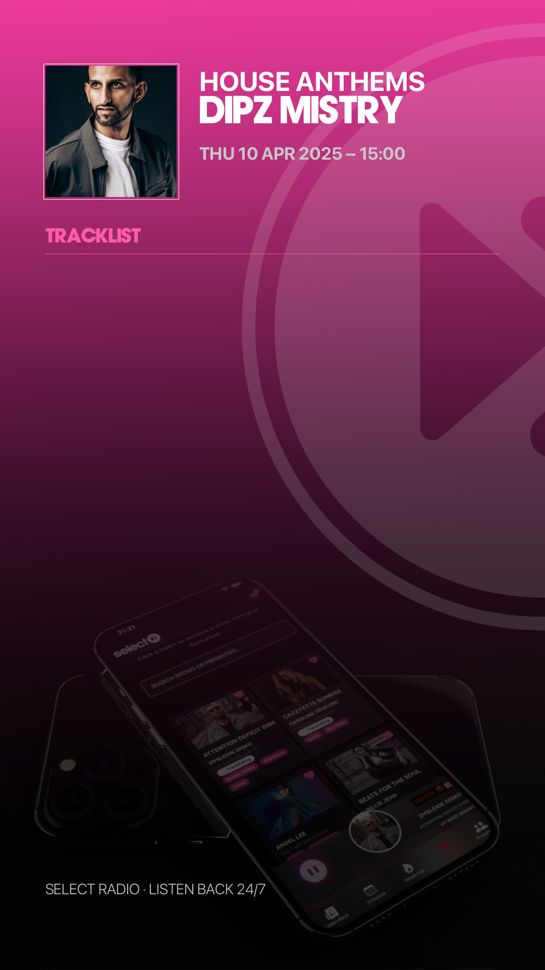 Tracklist Story Preview