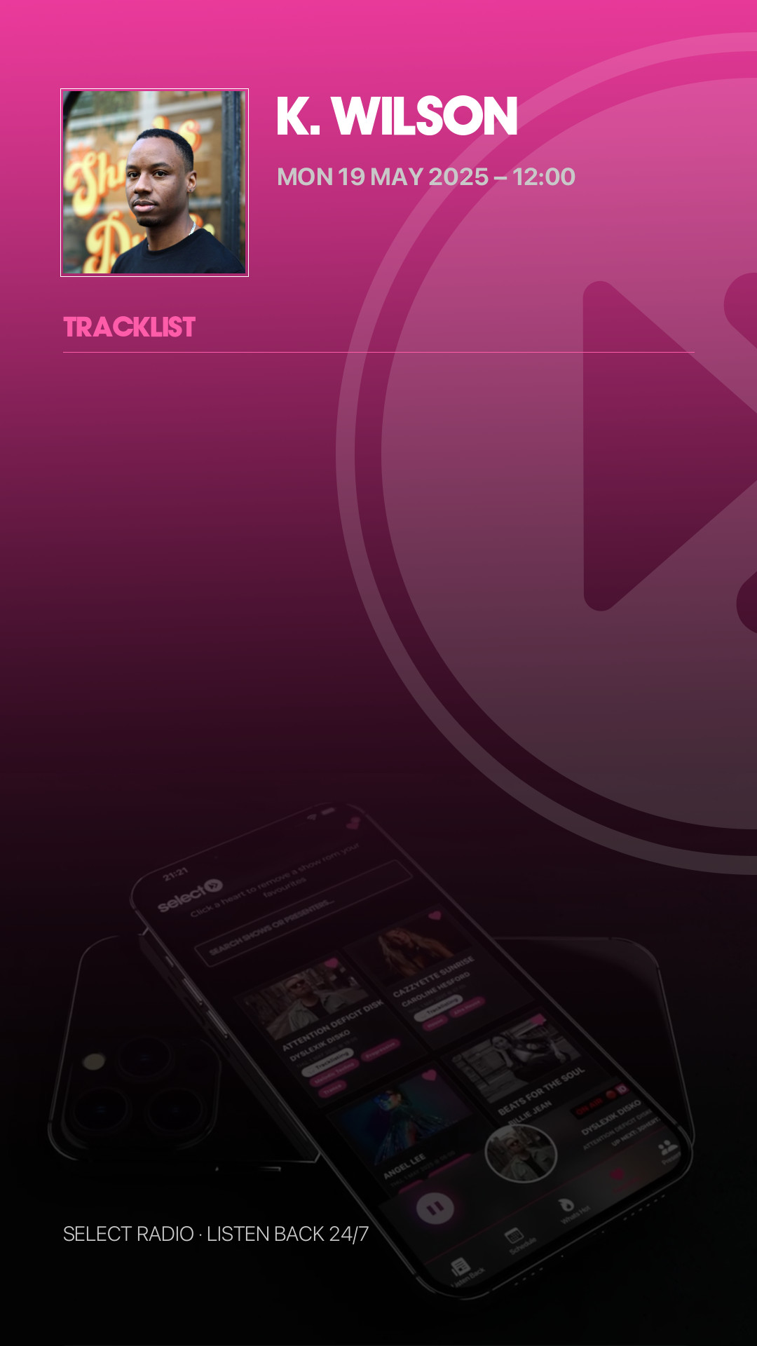 Tracklist Story Preview