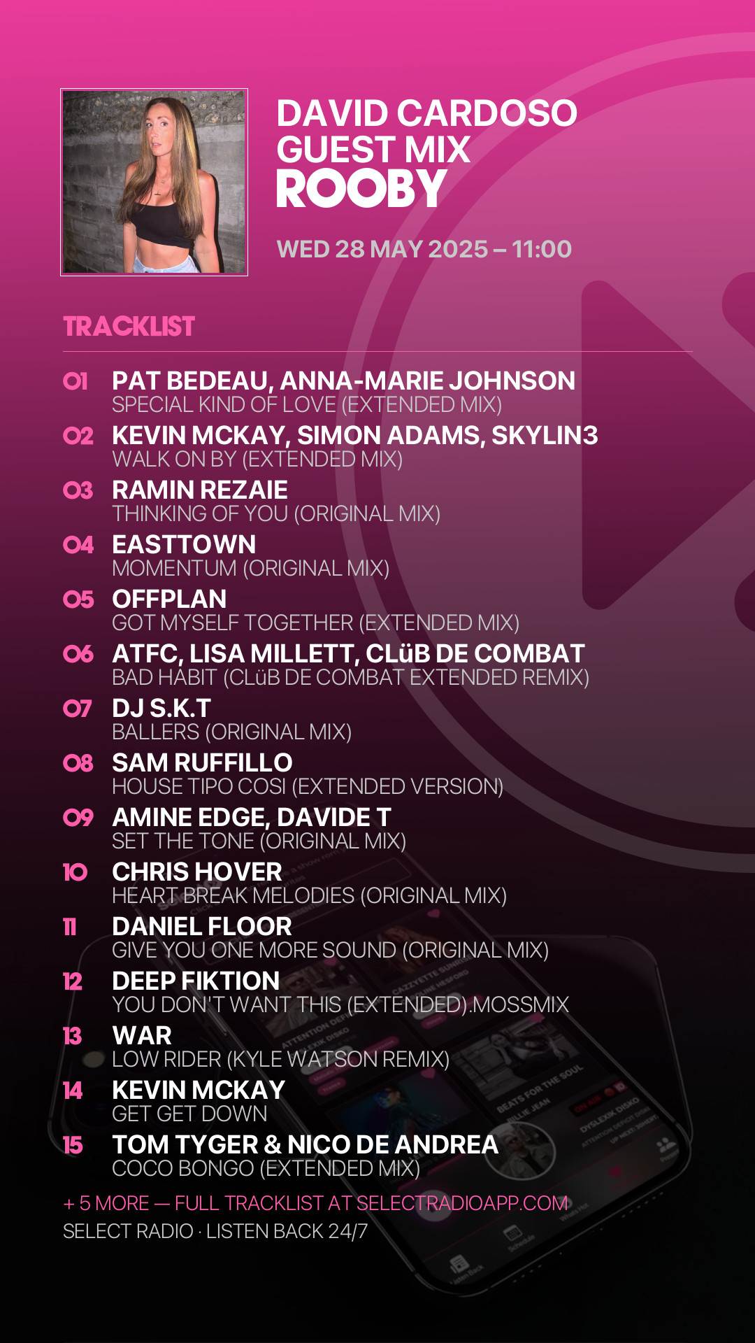 Tracklist Story Preview