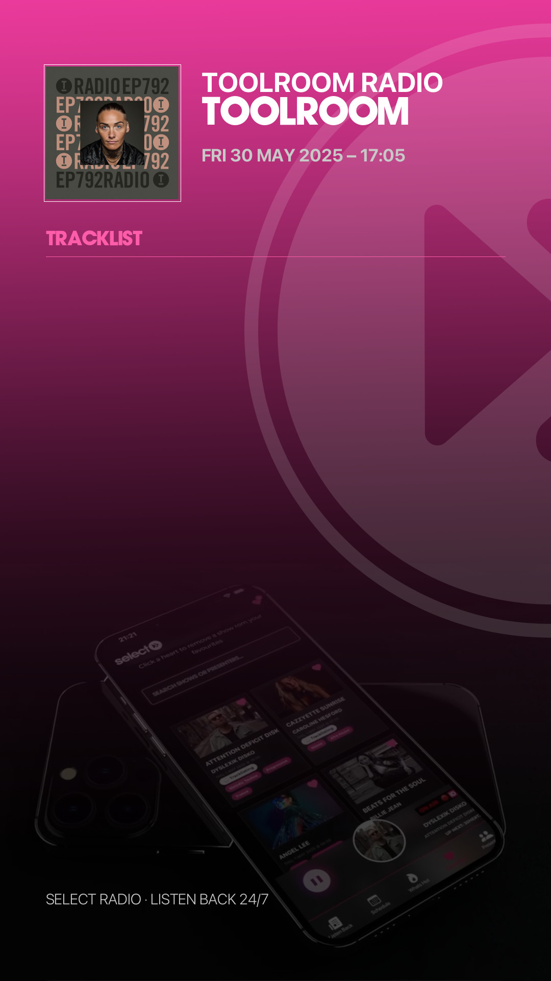 Tracklist Story Preview