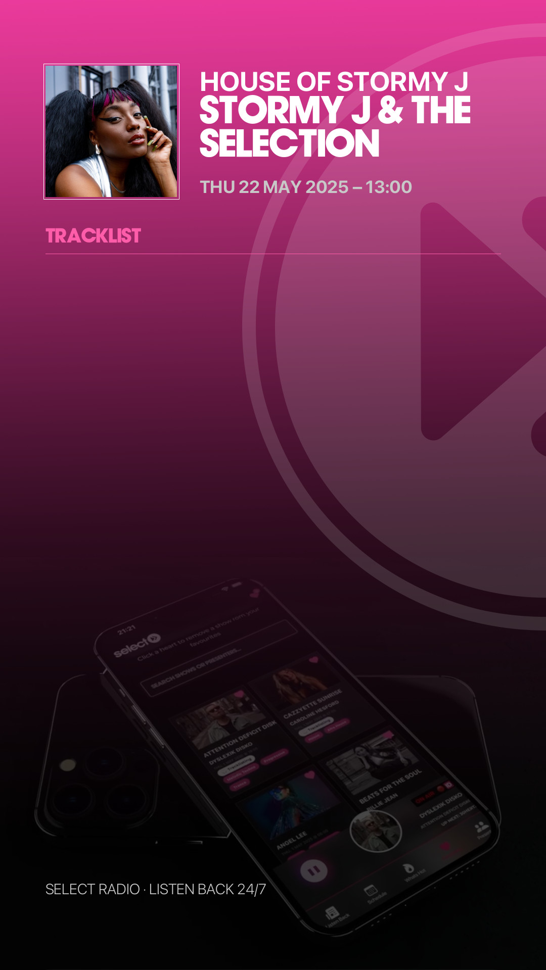 Tracklist Story Preview