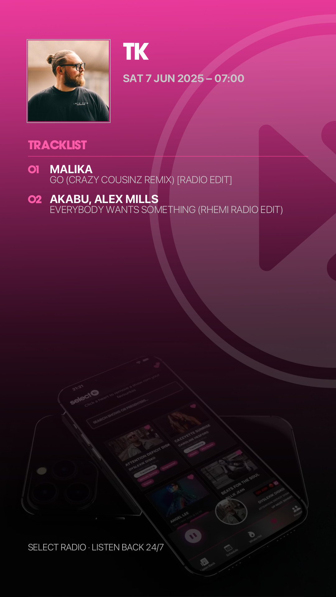 Tracklist Story Preview