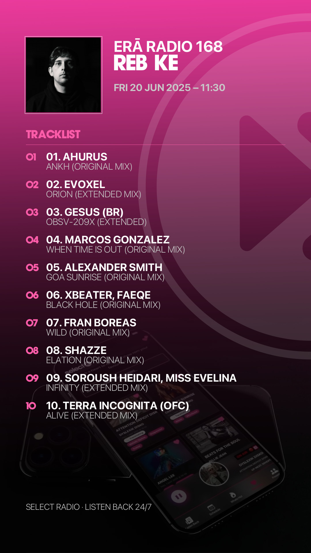 Tracklist Story Preview