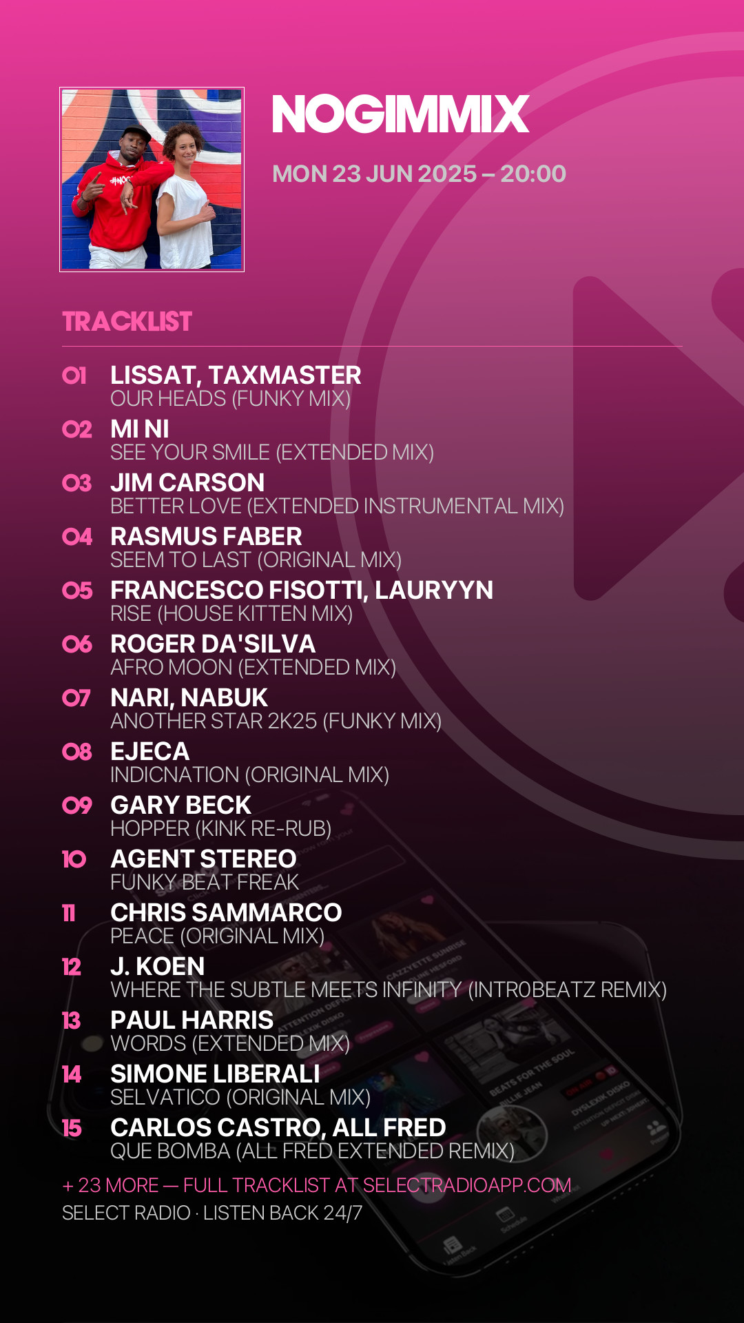 Tracklist Story Preview