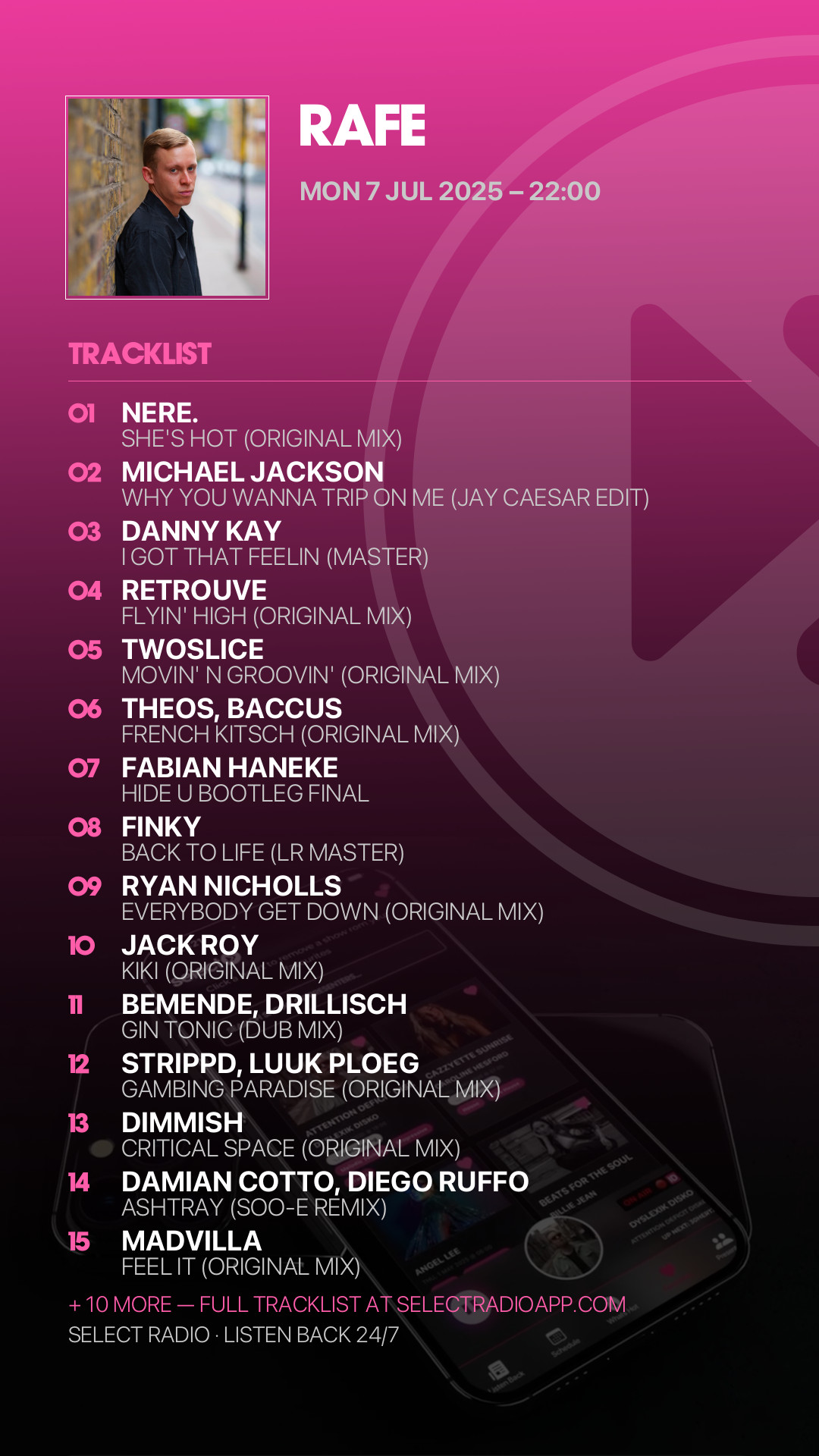 Tracklist Story Preview