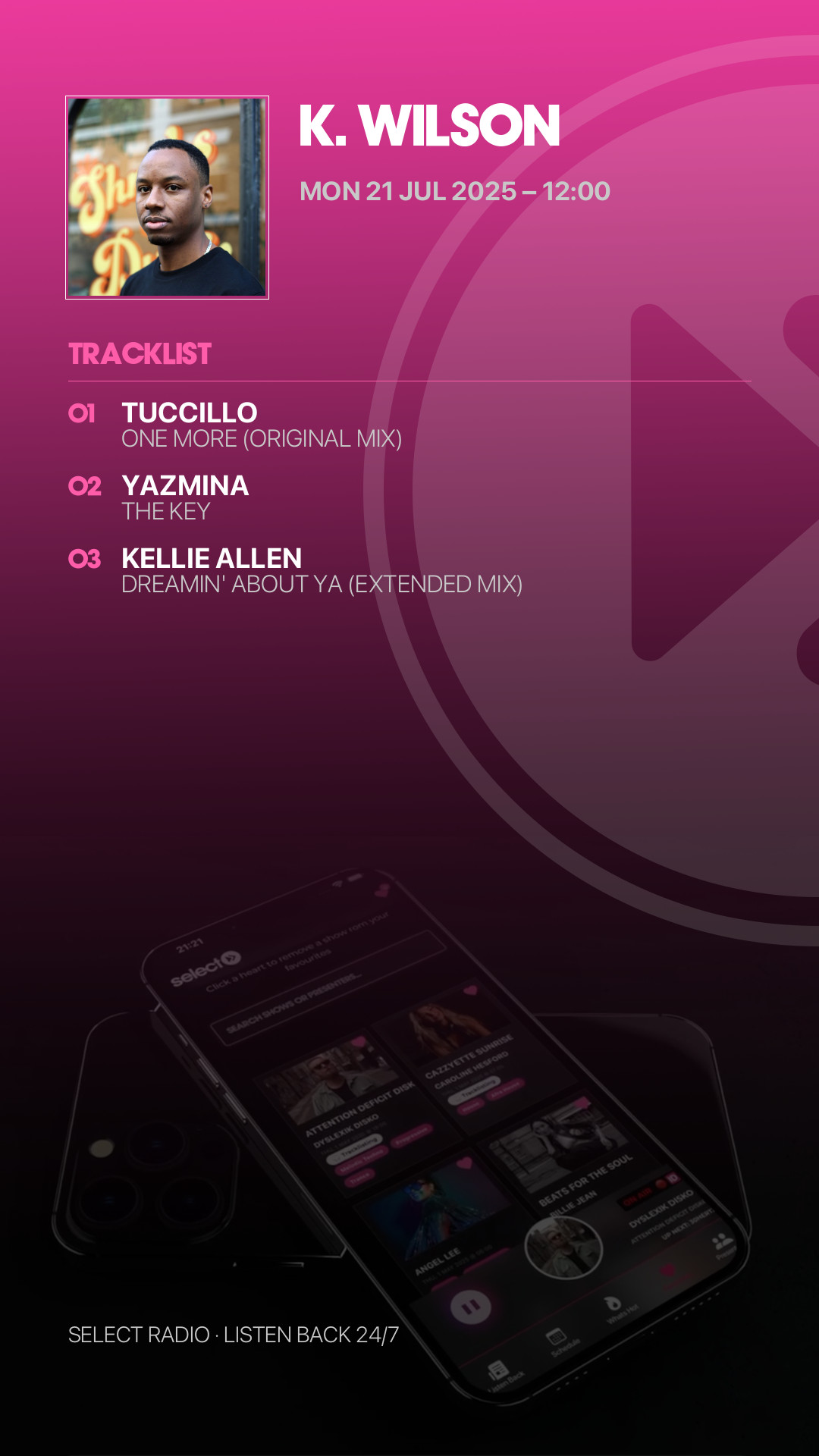 Tracklist Story Preview