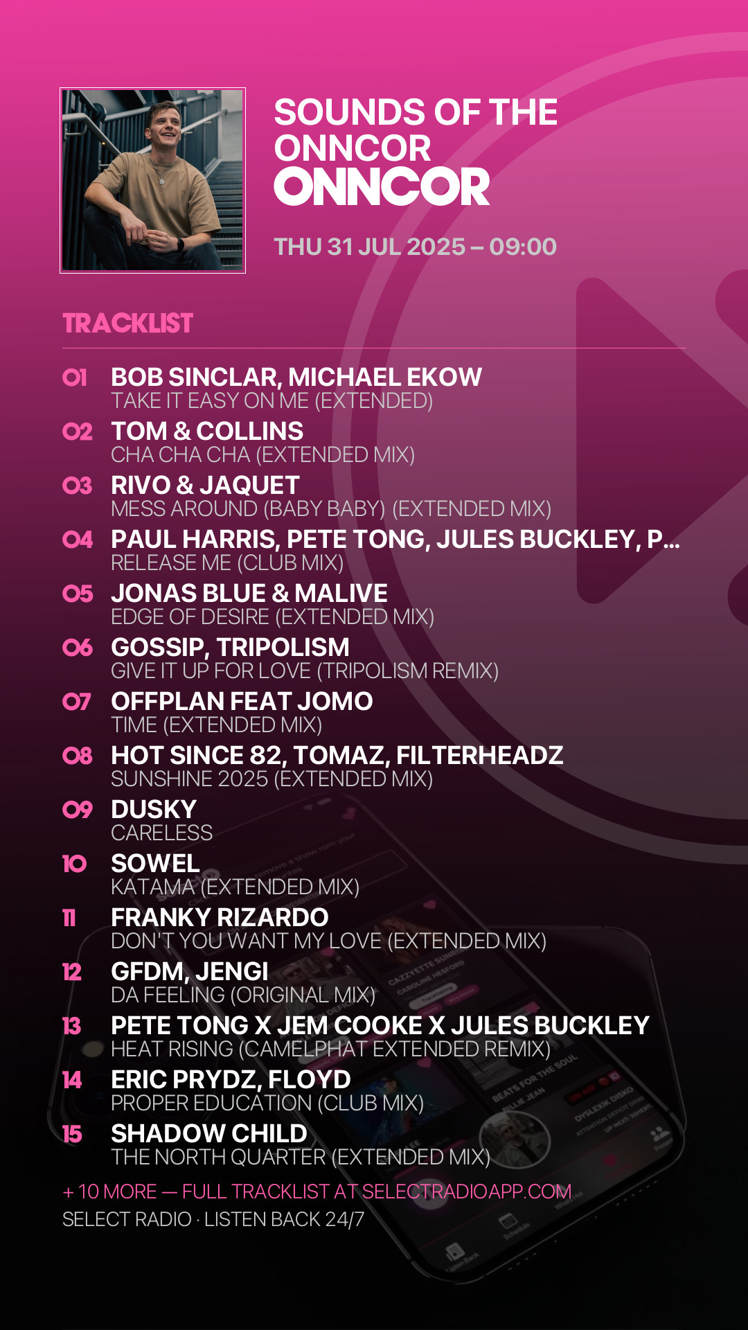 Tracklist Story Preview