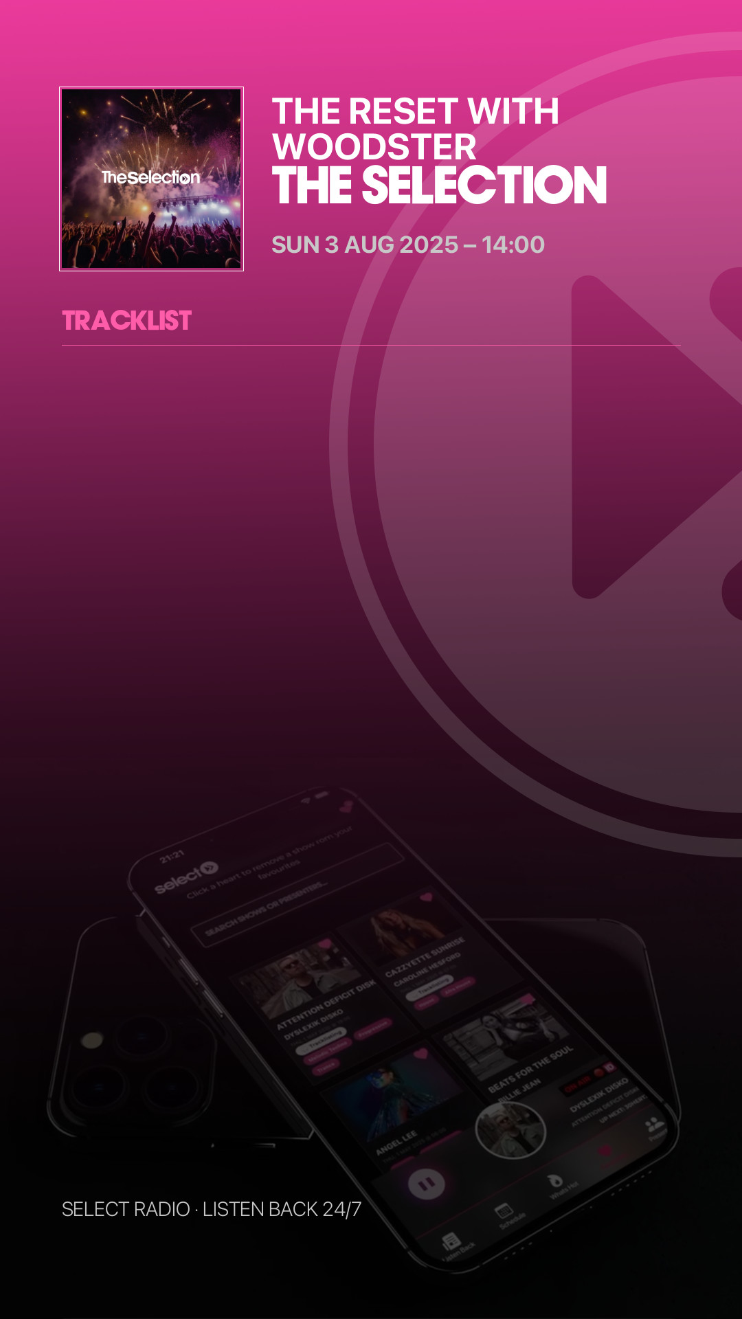 Tracklist Story Preview