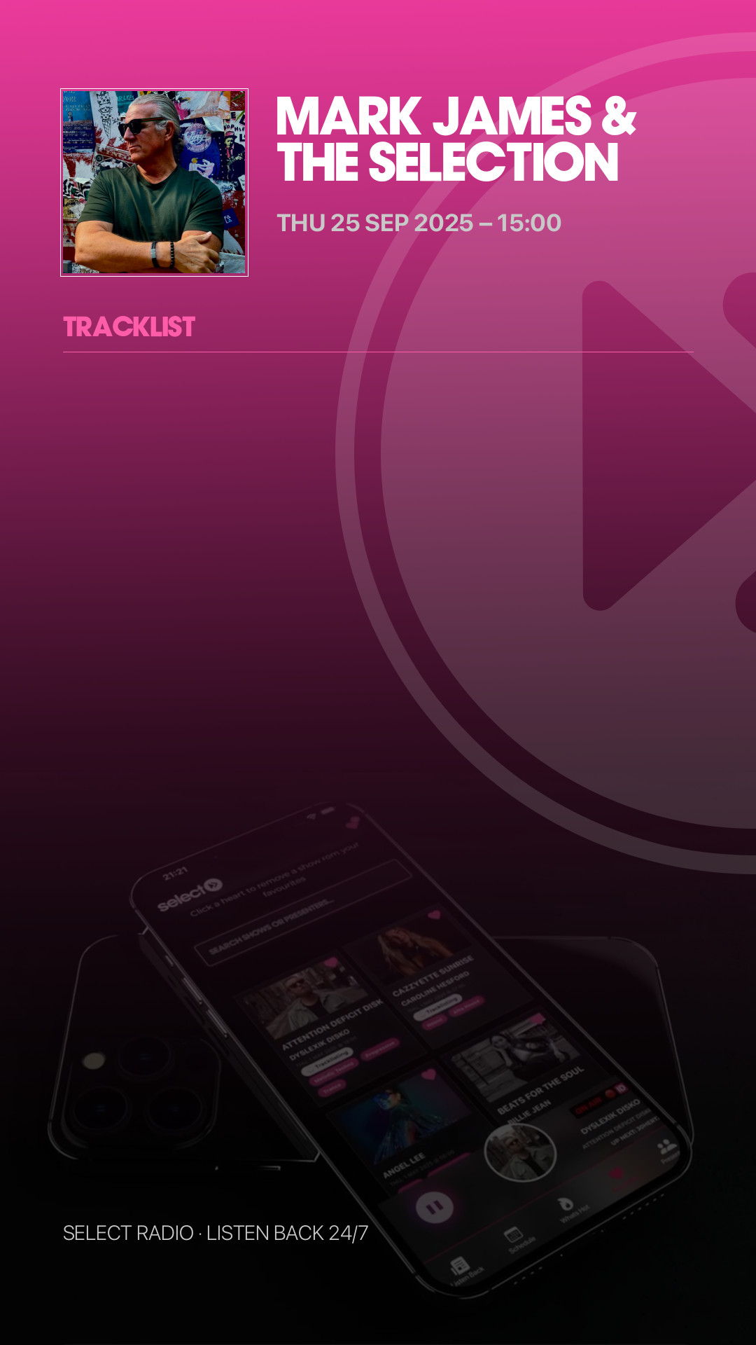 Tracklist Story Preview
